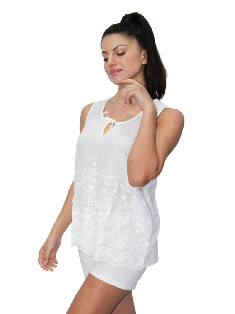 Pigiama corto Donna E2034 Fida - evabiancheria